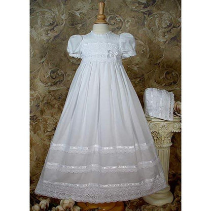 Jana Cotton Baptism Gown - Churchings