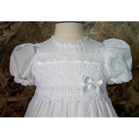 Jana Cotton Baptism Gown - Churchings