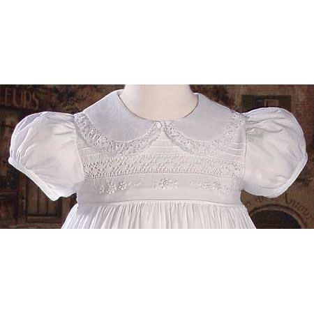 Aveline Cotton Baptism Gown - Churchings