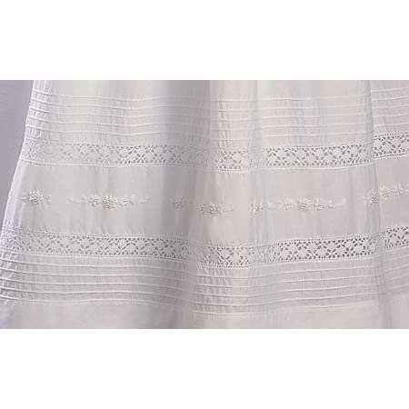Aveline Cotton Baptism Gown - Churchings