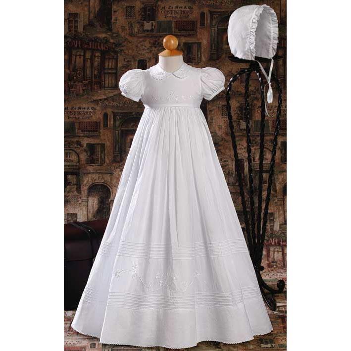 Shannon Cotton Baptism Gown - Churchings