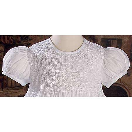 Adelaide Cotton Baptism Gown - Churchings