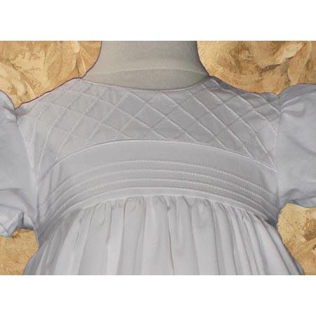 Estrella Cotton Baptism Gown - Churchings
