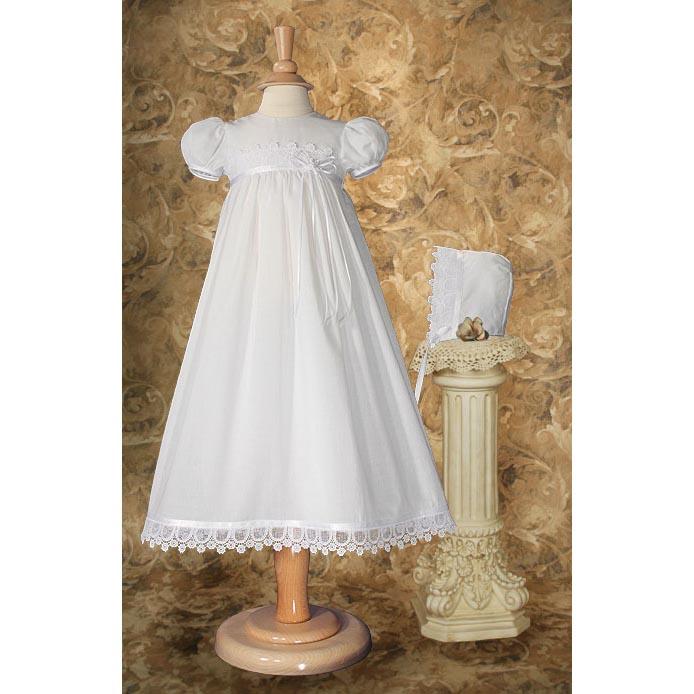 Denise Cotton Baptism Gown - Churchings