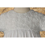 Darcy Cotton Sateen Baptism Gown - Churchings