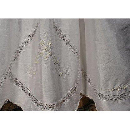 Rosemary Dupioni Baptism Gown - Churchings