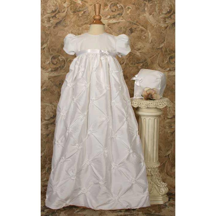 Gwyneth Poly Taffeta Baptism Gown - Churchings