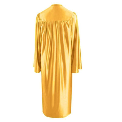 Shiny Antique Gold Choir Robe - Churchings