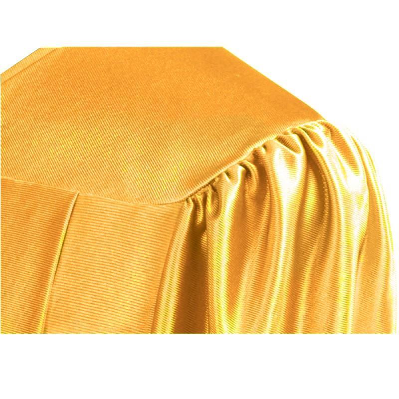 Shiny Antique Gold Choir Robe - Churchings