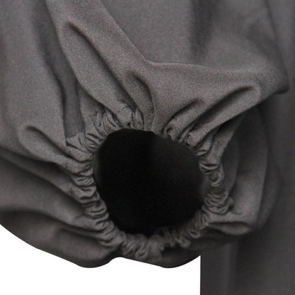 Premium Black Baptismal Robe - Churchings