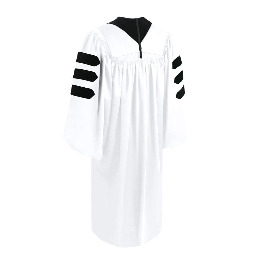 Deluxe White Clergy Robe - Clergy, Pastor & Minister Robes – Churchings
