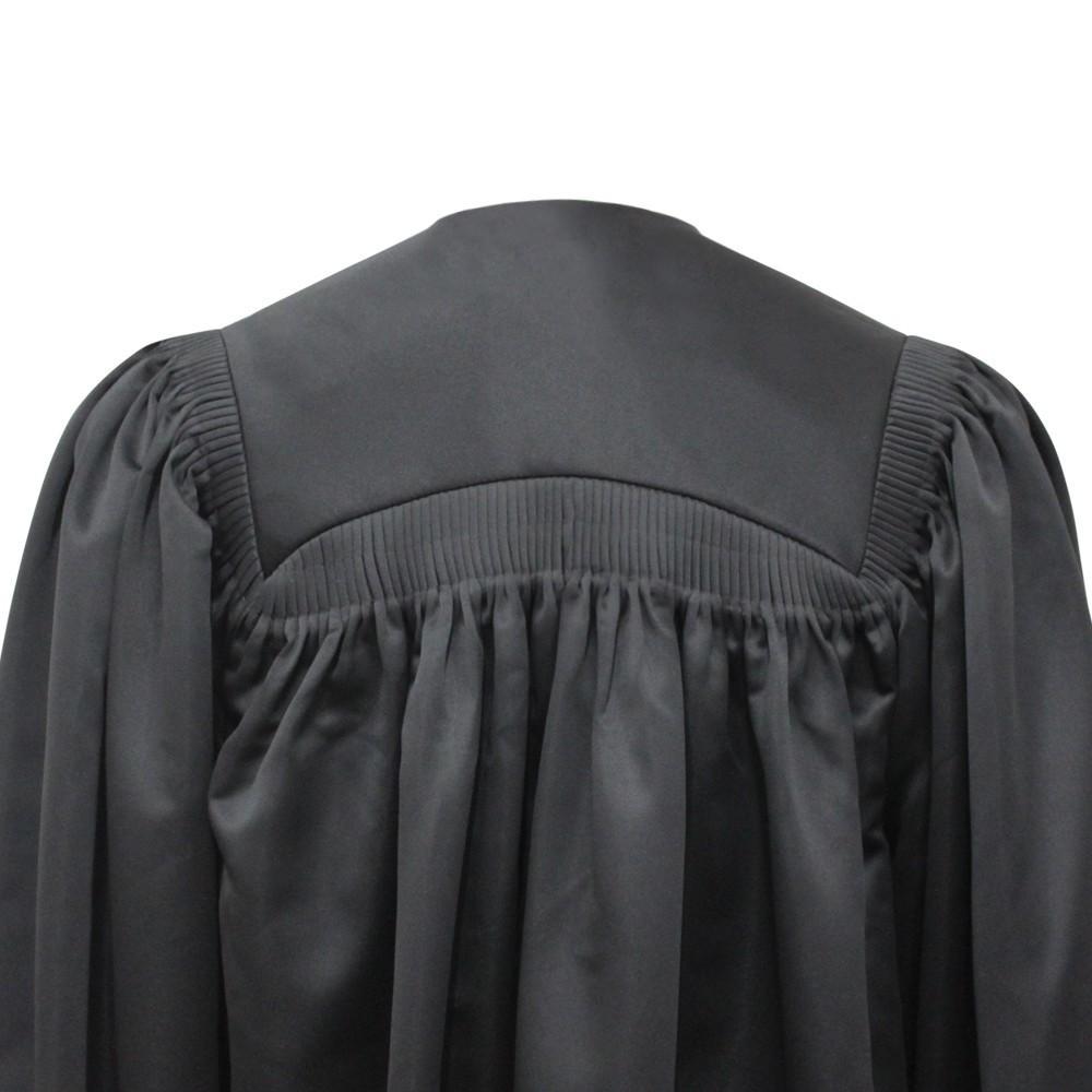  GraduatePro Clergy Robe Black Puplit Robe Pastor with