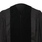 Front Velvet Geneva Clergy Robe - Clergy, Pastor & Minister Robes - Churchings