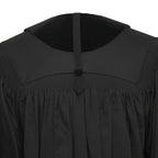 Front Velvet Geneva Clergy Robe - Clergy, Pastor & Minister Robes - Churchings