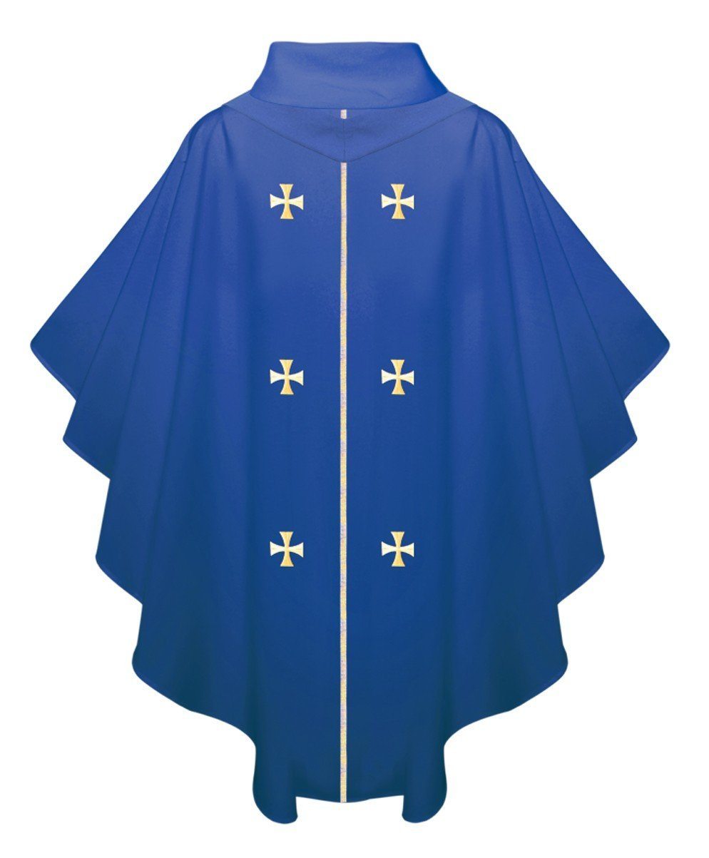 Royal Blue Chasuble - Churchings