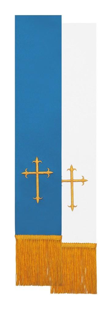 Blue/White Bible Marker - Churchings