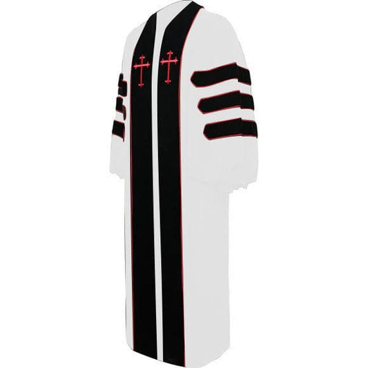 White Dr. of Divinity Clergy Robe - Churchings